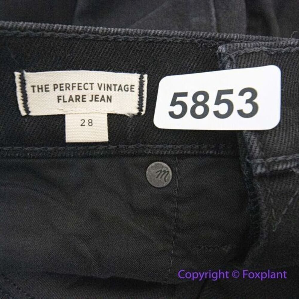 NEW Madewell The Perfect Vintage Flare Jean in Sherborn Wash, 28 - Picture 14 of 16